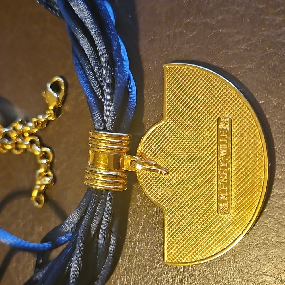 Set by M.Frey Wien Necklace, Ring and Earrings, Enamel Jewellery, Vintage - Picture 8 of 11